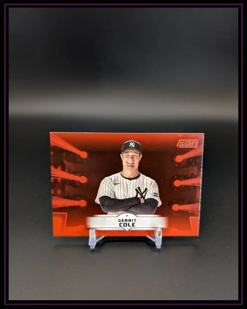 2025 Stadium Club #140 Gerrit Cole Bronze Foil