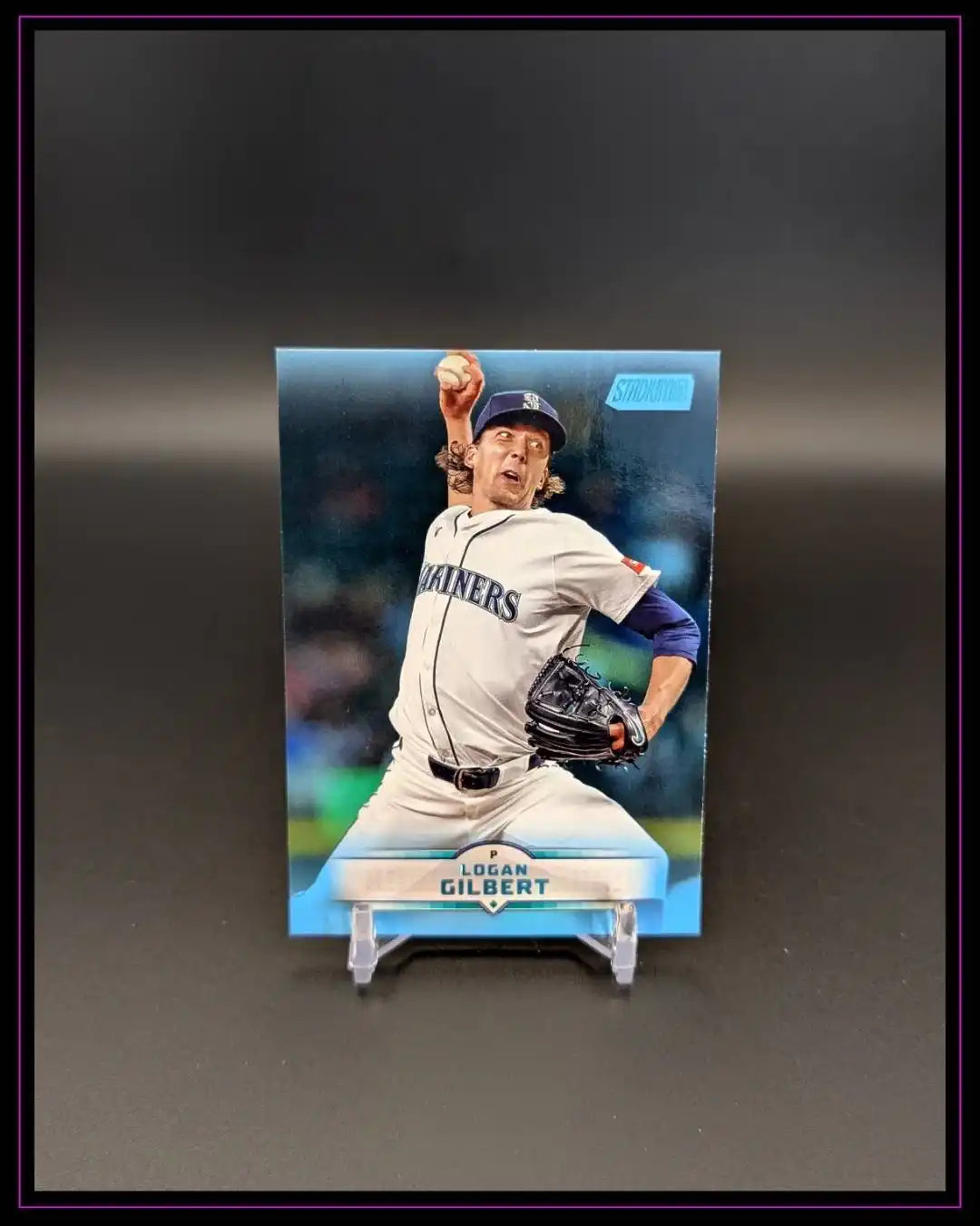 2025 Stadium Club #158 Logan Gilbert Light Blue Foil