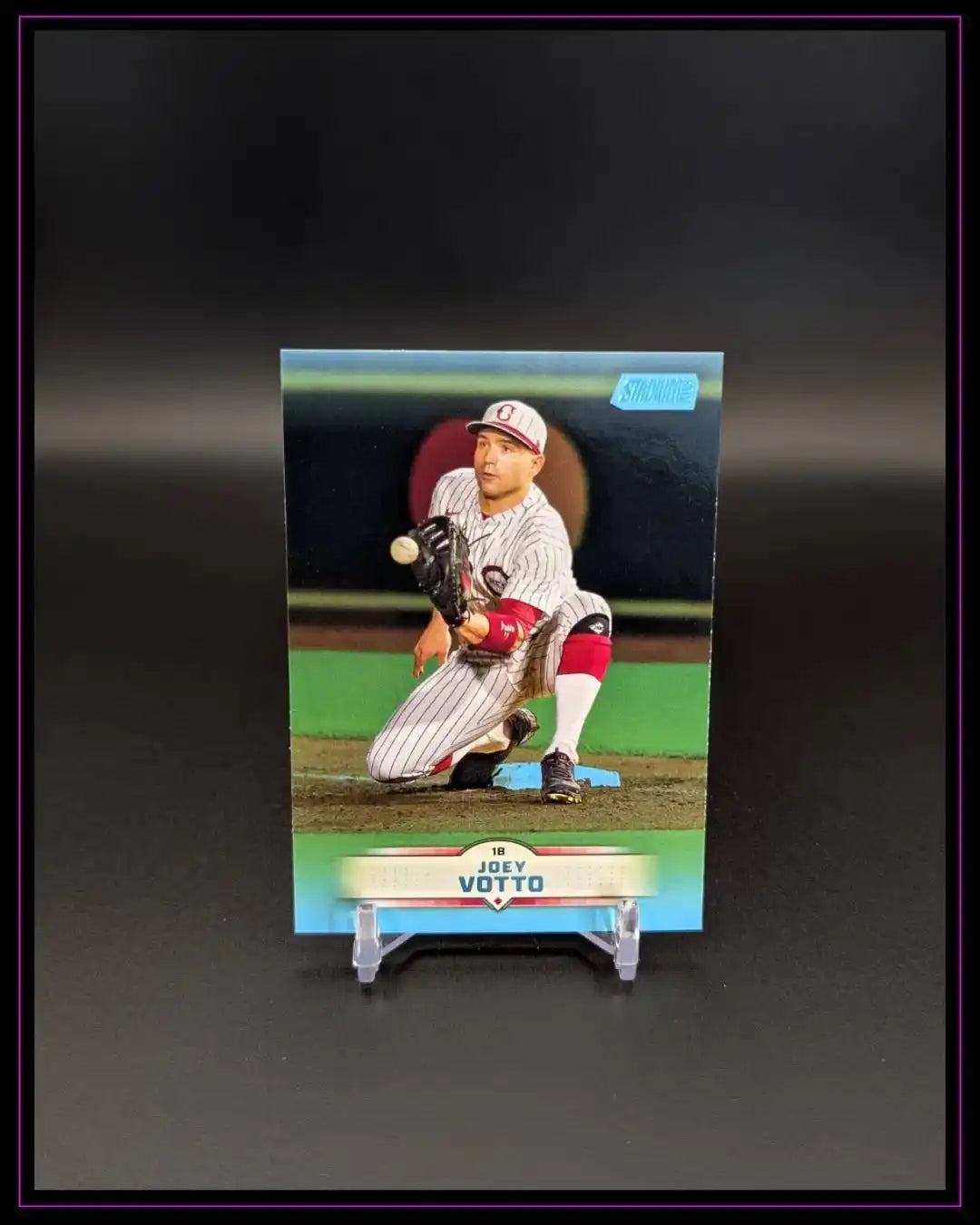 2025 Stadium Club #2 Joey Votto Light Blue Foil