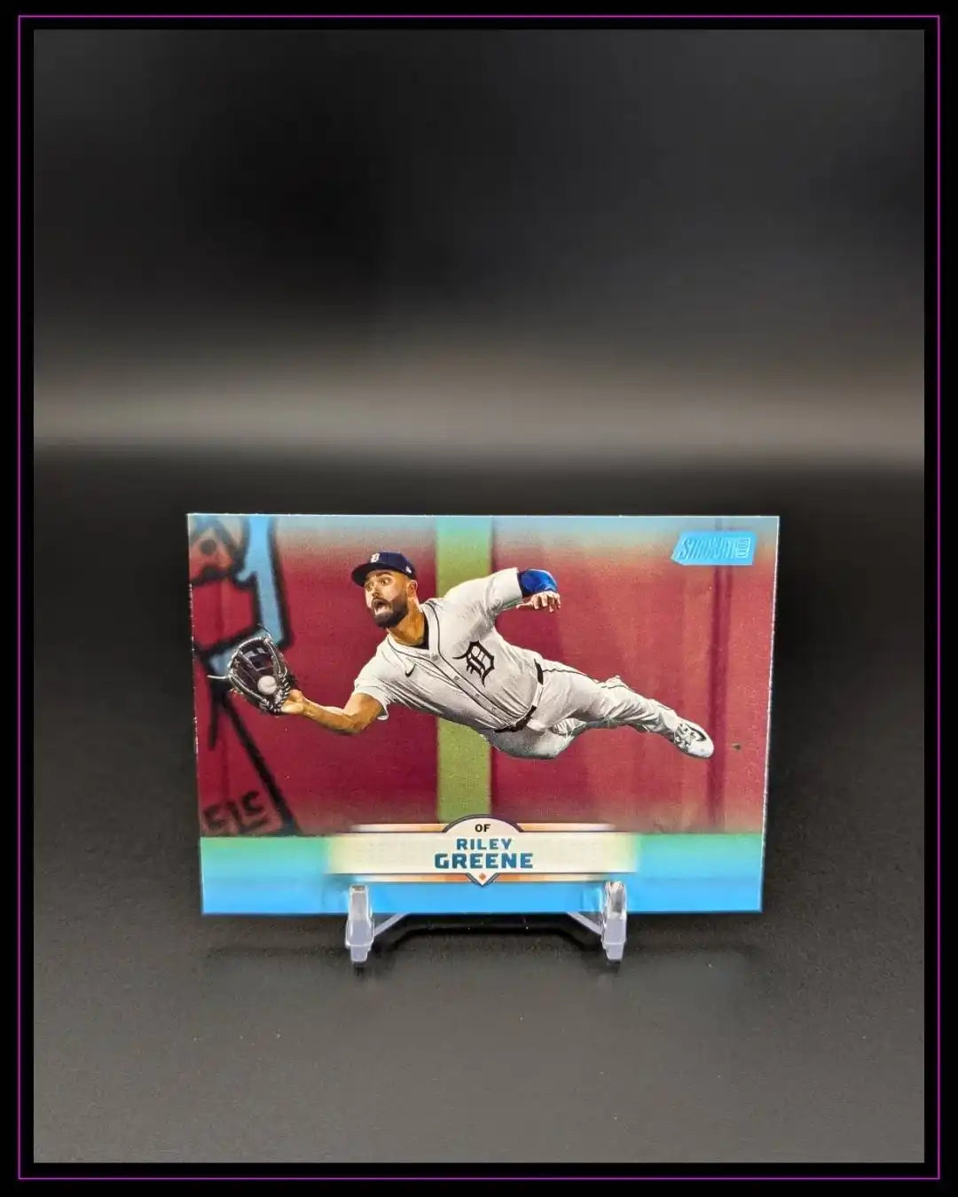 2025 Stadium Club #76 Riley Greene Light Blue Foil