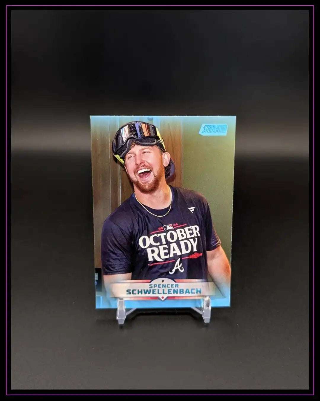 2025 Stadium Club #93 Spencer Schwellenbach Light Blue Foil
