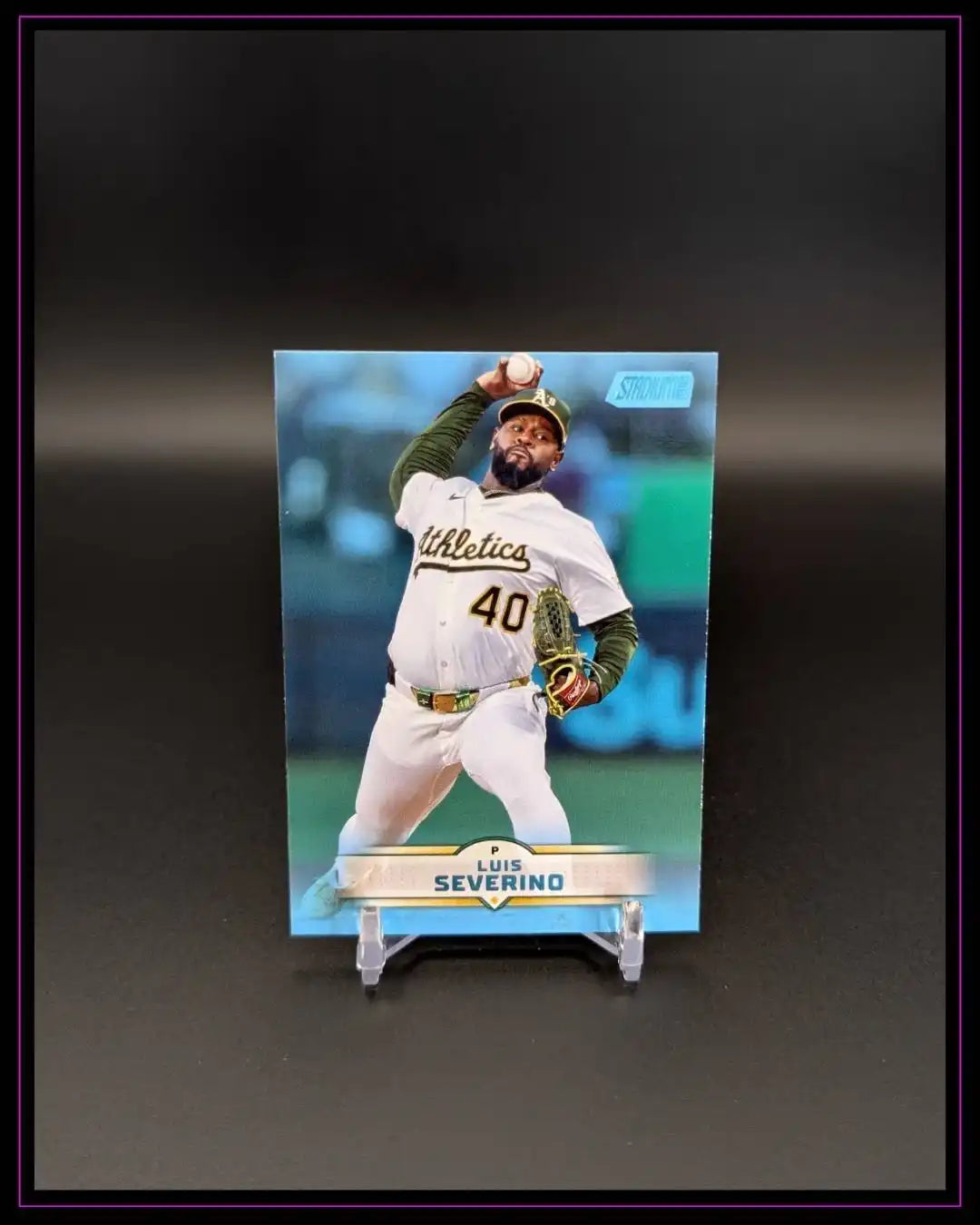 2025 Stadium Club #49 Luis Severino Light Blue Foil