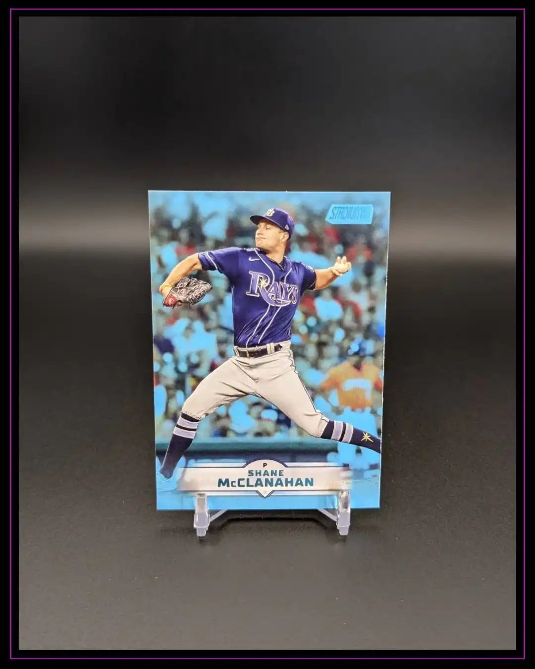 2025 Stadium Club #151 Shane McClanahan Light Blue Foil