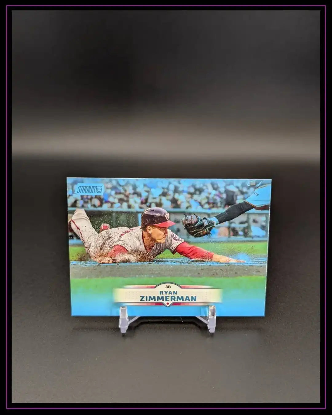 2025 Stadium Club #101 Ryan Zimmerman Light Blue Foil