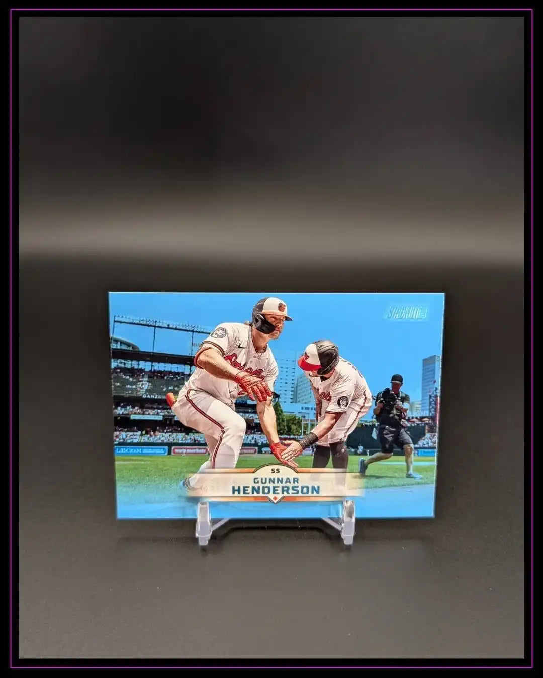 2025 Stadium Club #96 Gunnar Henderson Light Blue Foil