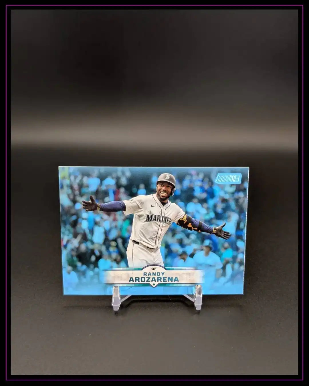 2025 Stadium Club #170 Randy Arozarena Light Blue Foil