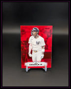 2025 Stadium Club #164 Jazz Chisholm Jr. Red Foil
