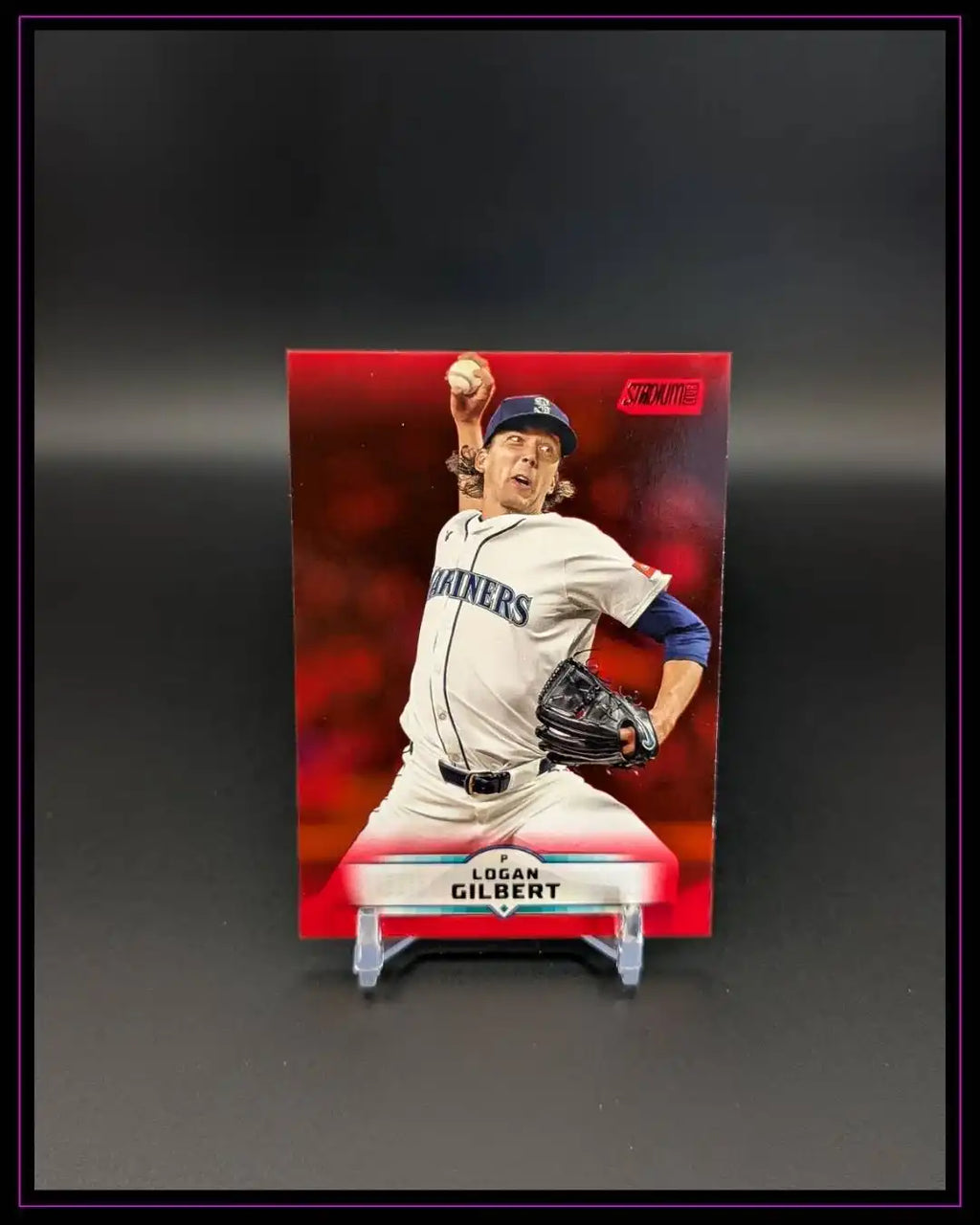 2025 Stadium Club #158 Logan Gilbert Red Foil