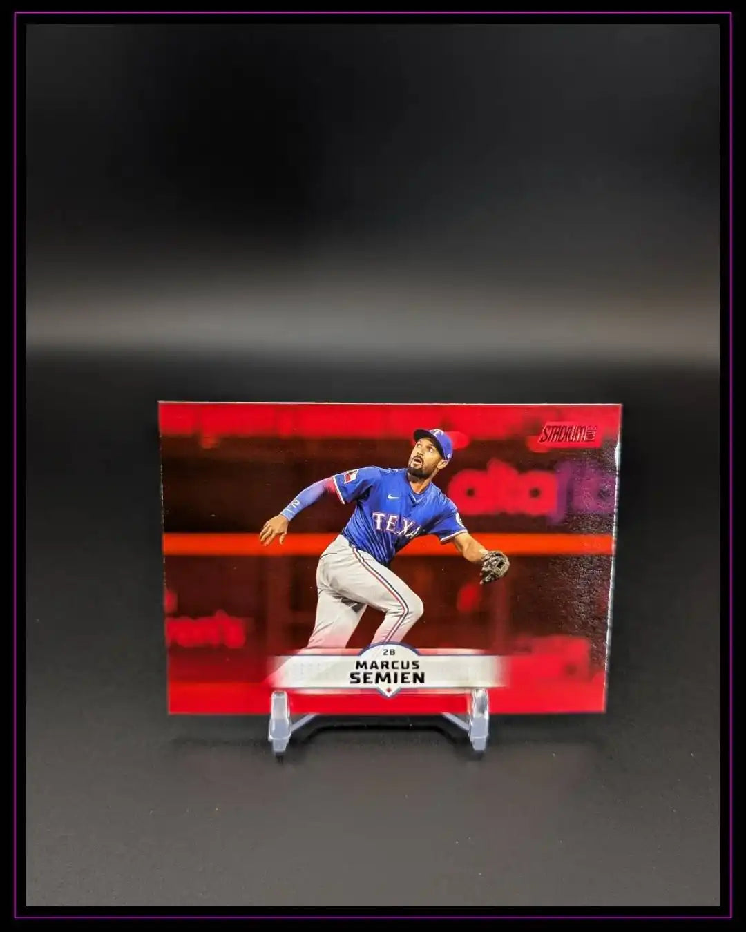 2025 Stadium Club #137 Marcus Semien Red Foil