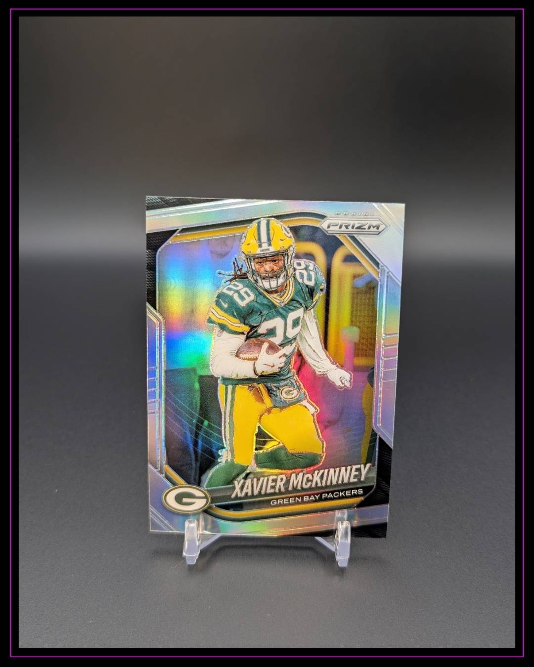 2025 Panini Prizm #66 Xavier McKinney Argent