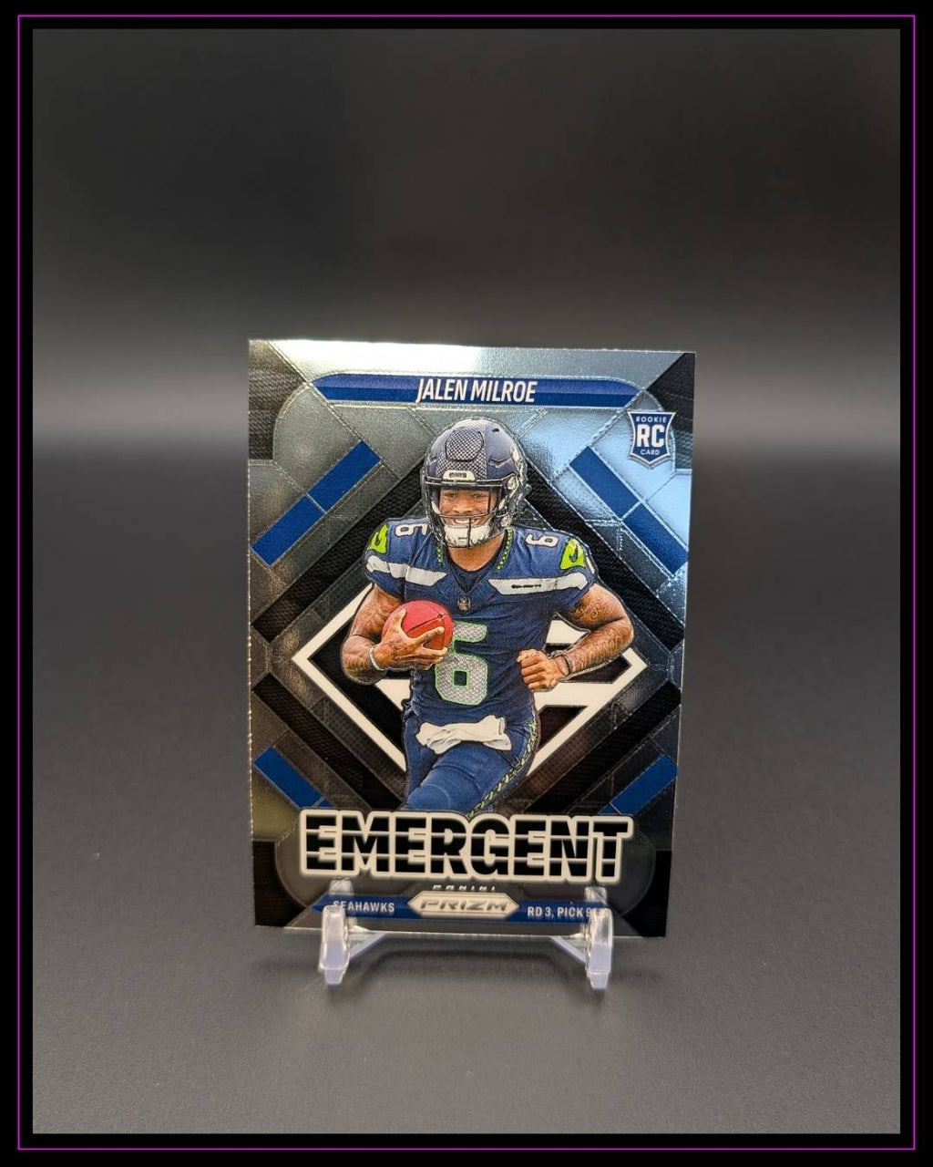 2025 Panini Prizm #4 Jalen Milroe RC Emergent