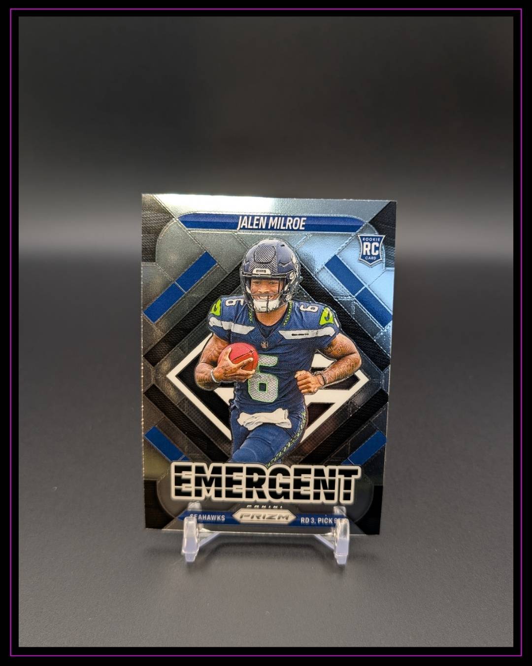 2025 Panini Prizm #4 Jalen Milroe RC Emergent