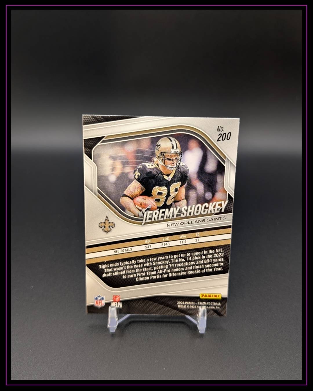 2025 Panini Prizm #200 Jeremy Shockey