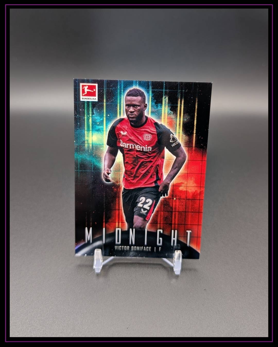 2024-25 Topps Midnight Bundesliga #62 Victor Boniface