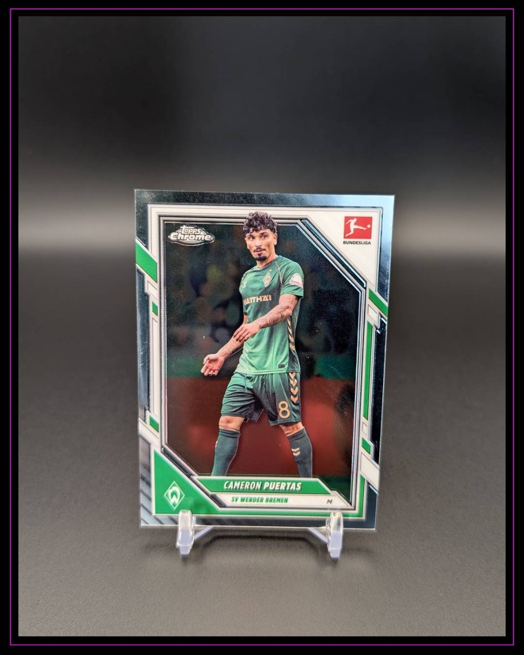 2025-26 Topps Chrome Bundesliga #15 Cameron Puertas