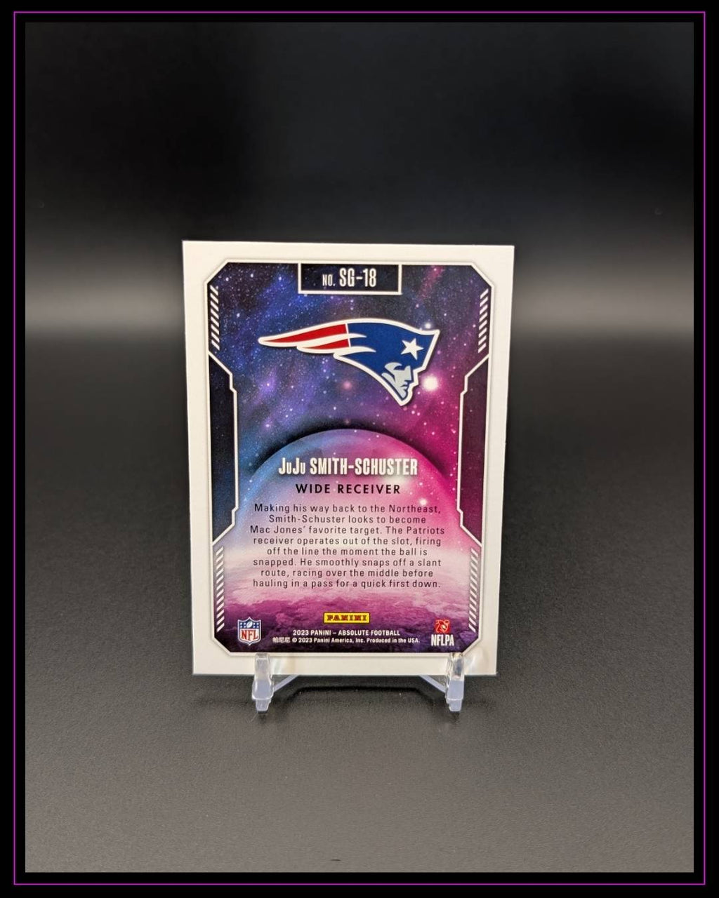 2023 Panini Absolute #SG-18 JuJu Smith-Schuster Star Gazing