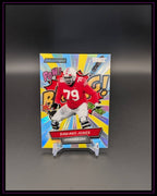 2023 Wild Card Alumination Draft #AC-12 Dawand Jones Comix Rainbow Yellow /25