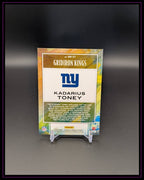 2021 Panini Chronicles #GK-27 Kadarius Toney Gridiron Kings