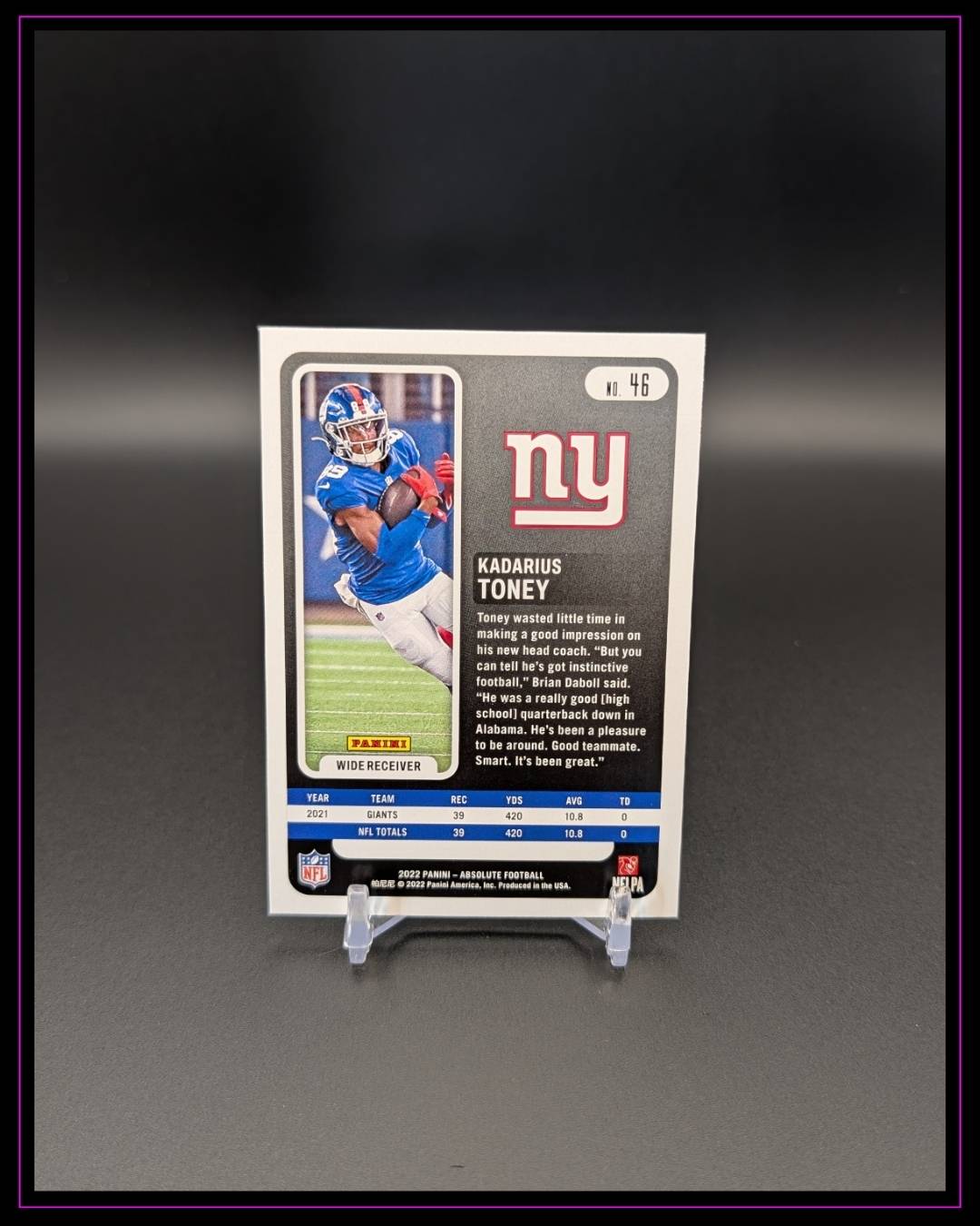 2022 Panini Absolute Retail #46 Kadarius Toney