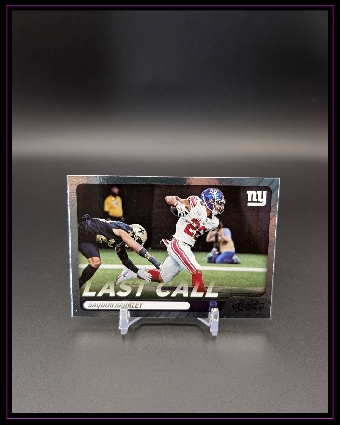 2022 Panini Absolute #LC-13 Saquon Barkley Last Call