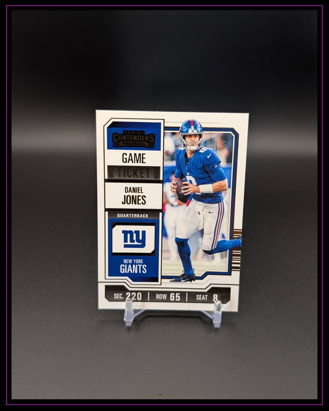 2023 Panini Contenders #75 Daniel Jones