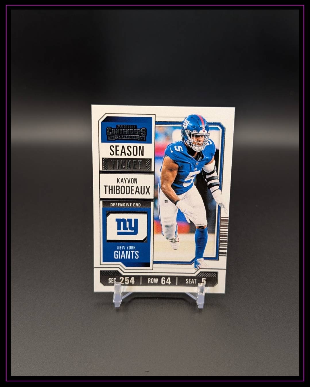 2023 Panini Contenders #76 Kayvon Thibodeaux
