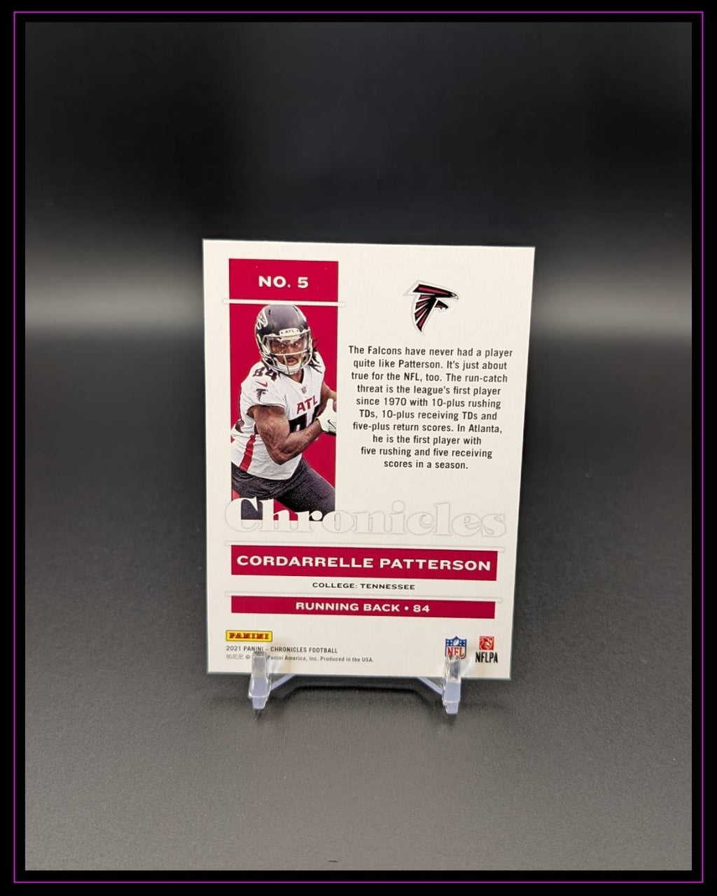 2021 Panini Chronicles #5 Cordarrelle Patterson