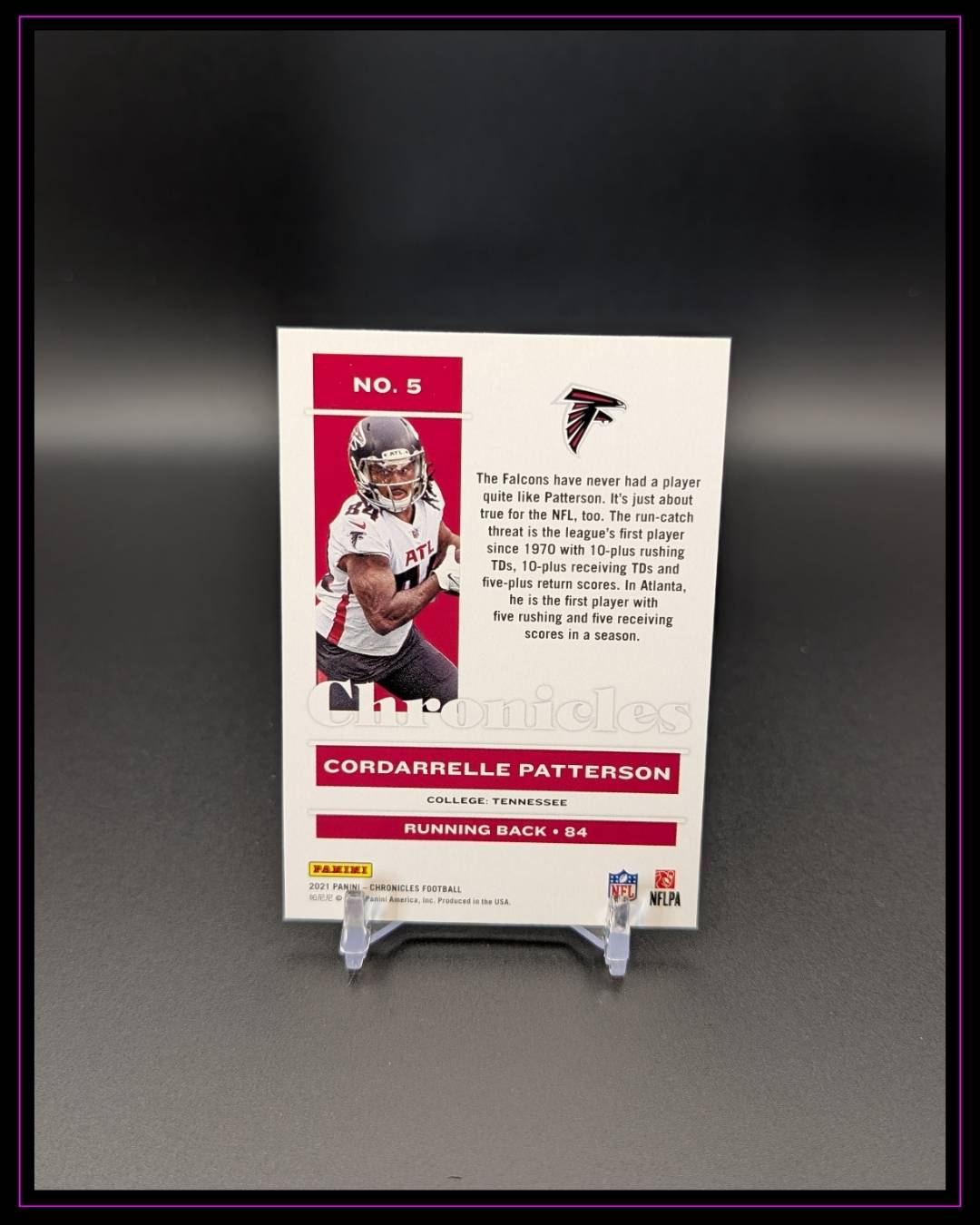 2021 Panini Chronicles #5 Cordarrelle Patterson