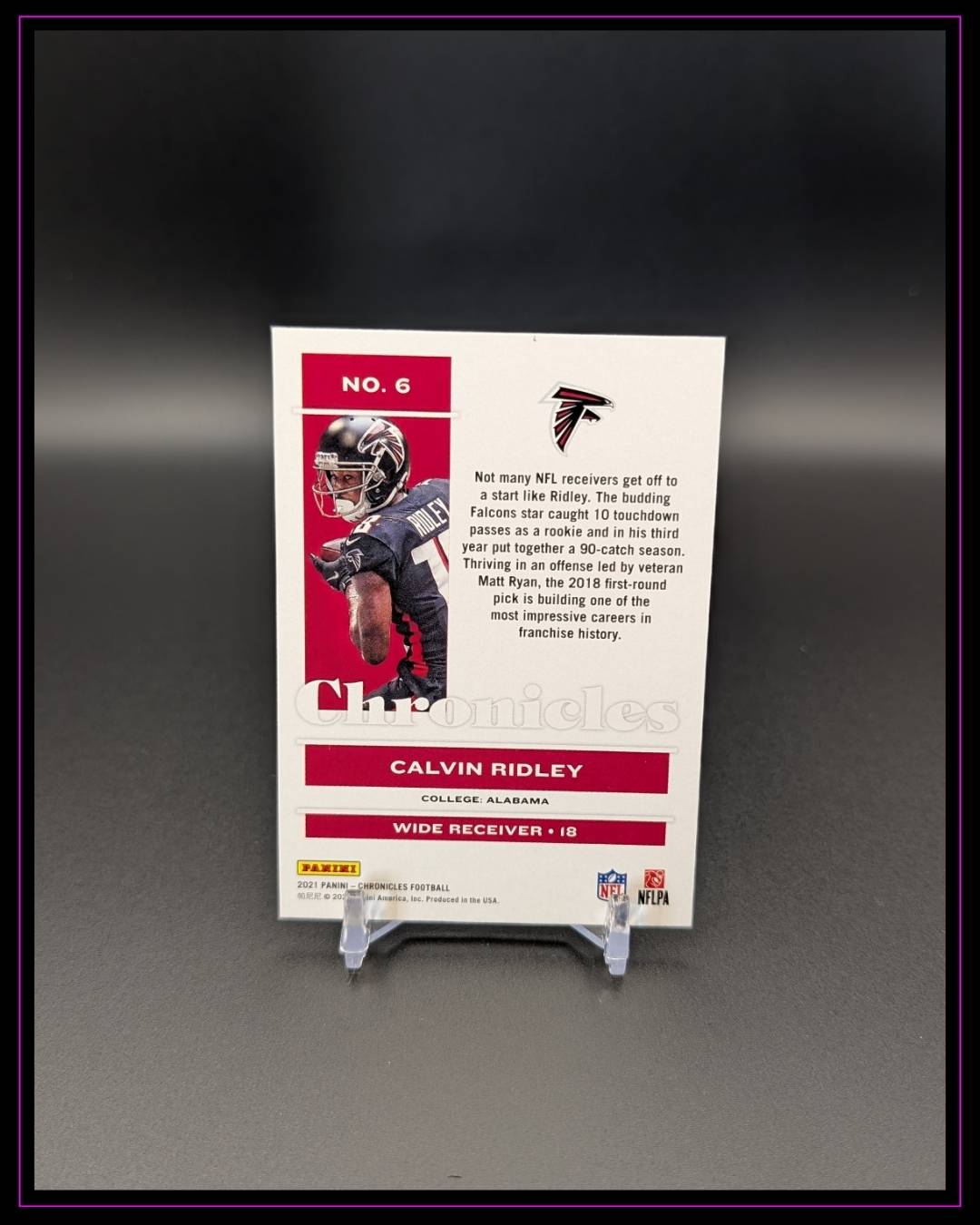 2021 Panini Chronicles #6 Calvin Ridley