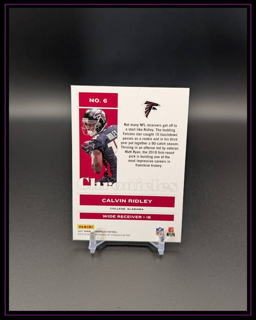 2021 Panini Chronicles #6 Calvin Ridley