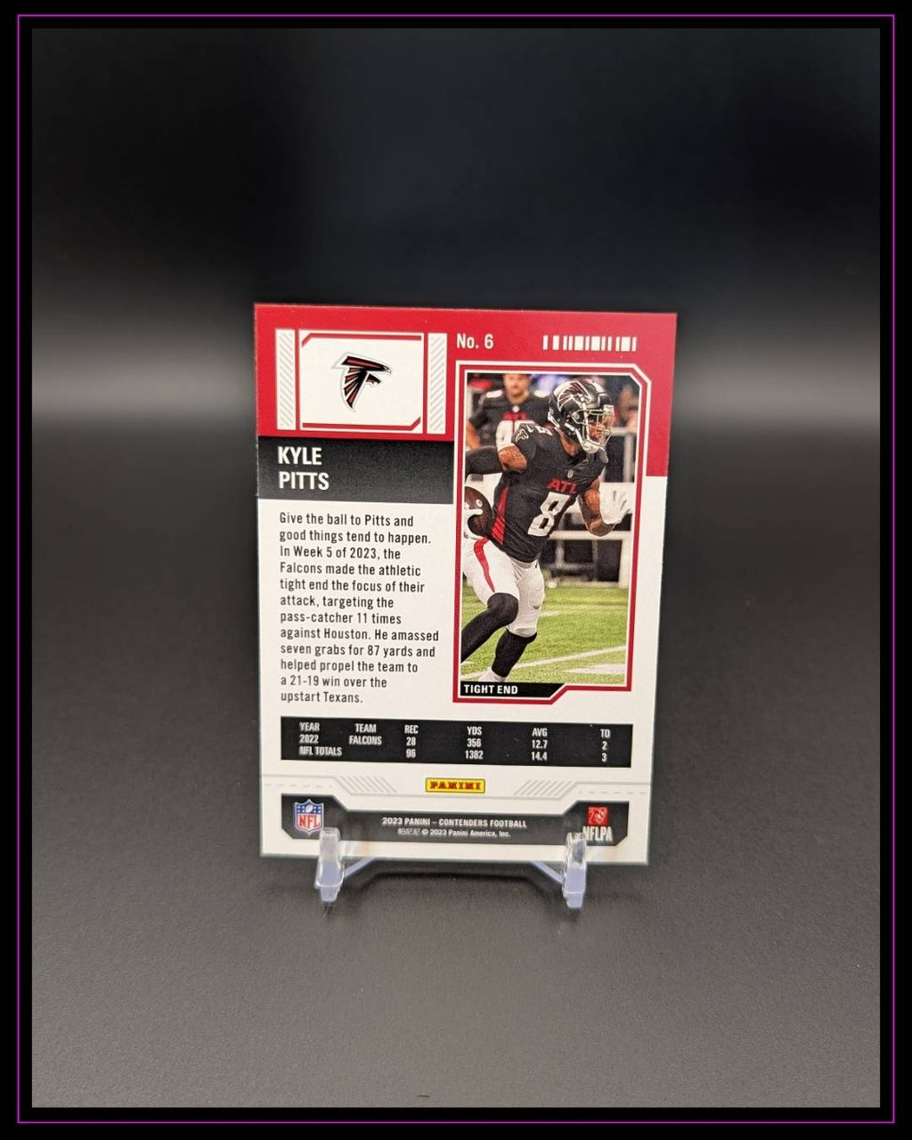 2023 Panini Contenders #6 Kyle Pitts