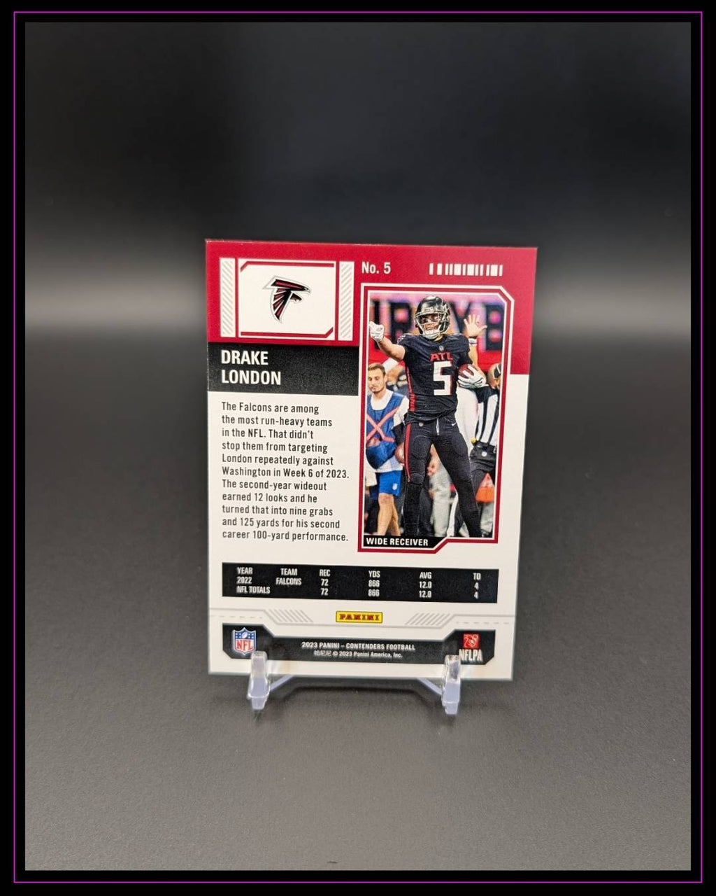 2023 Panini Contenders #5 Drake London