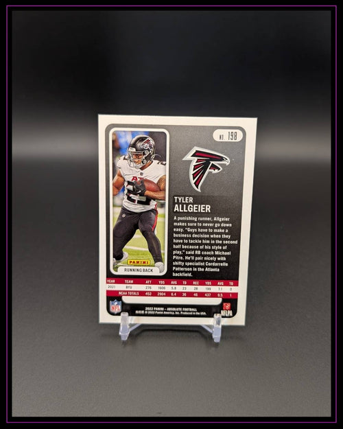 2022 Panini Absolute - Retail #198 Tyler Allgeier