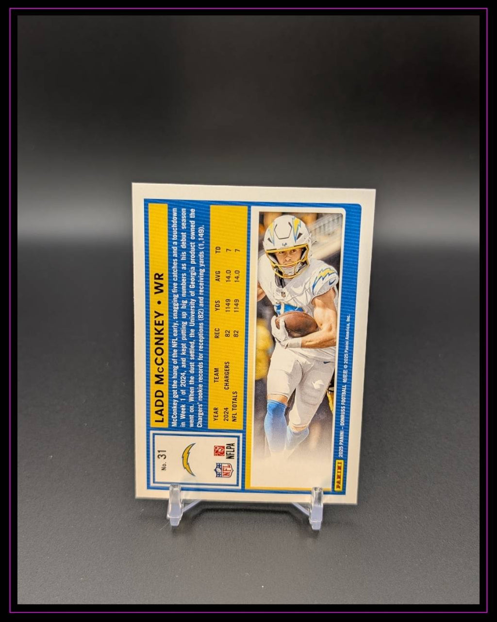 2025 Panini Donruss #31 Ladd McConkey