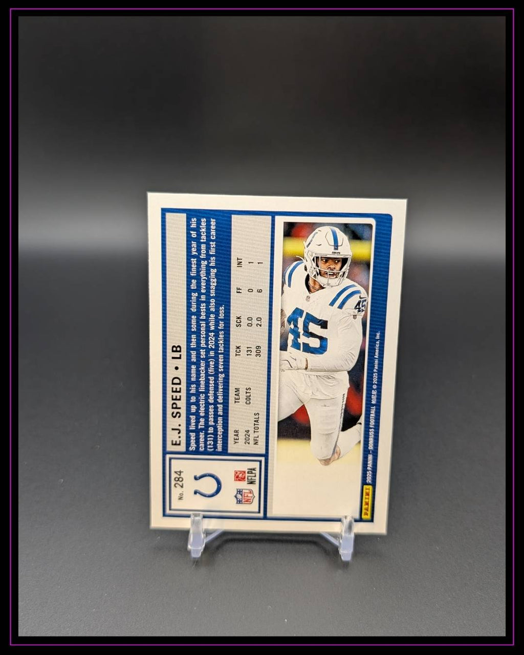2025 Panini Donruss #284 E.J. Speed