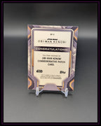 2023 Topps Star Wars #MP-6 Obi-Wan Kenobi Commemorative Patch Card