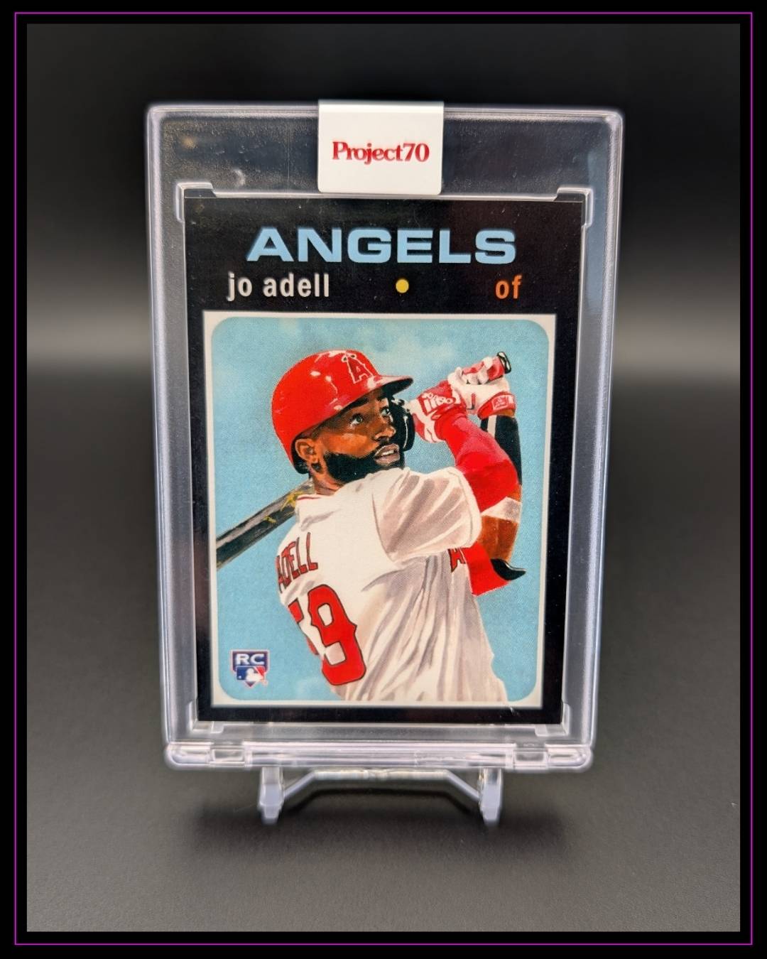Topps Project 70 Jo Adell RC Los Angeles Angels by Jacob Rochester #32