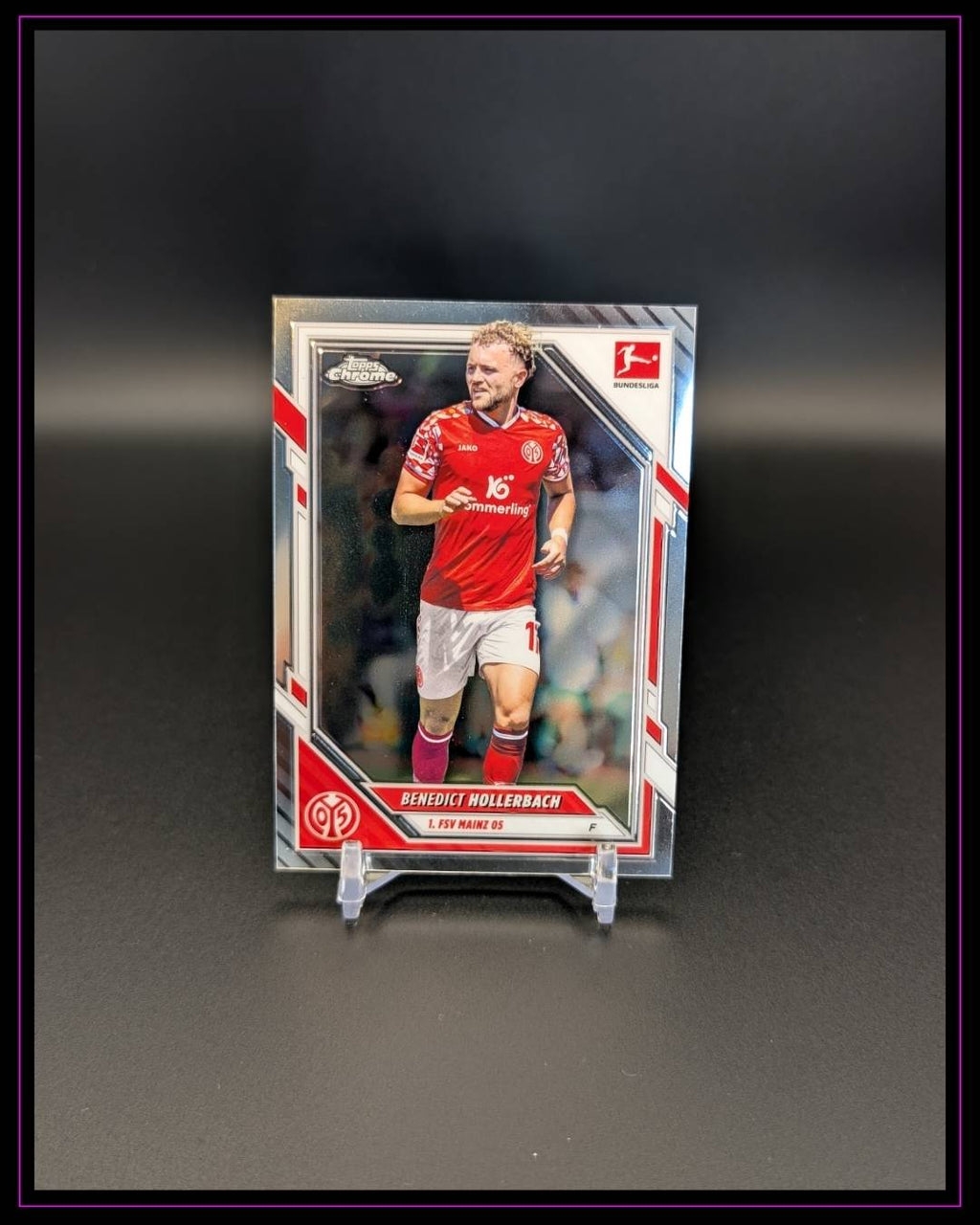 2025-26 Topps Chrome Bundesliga #72 Benedict Hollerbach