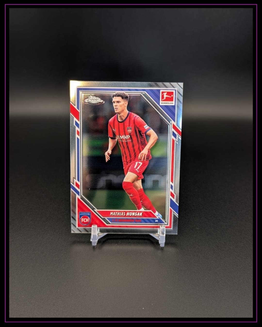 2025-26 Topps Chrome Bundesliga #42 Mathias Honsak
