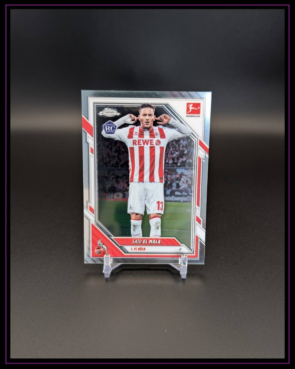 2025-26 Topps Chrome Bundesliga #50 Saïd El Mala RC