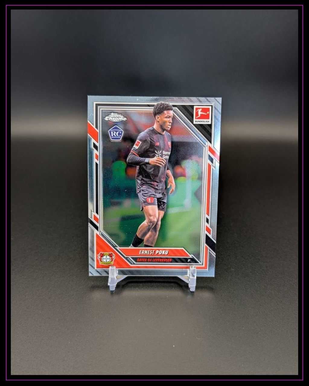 2025-26 Topps Chrome Bundesliga #64 Ernest Poku RC