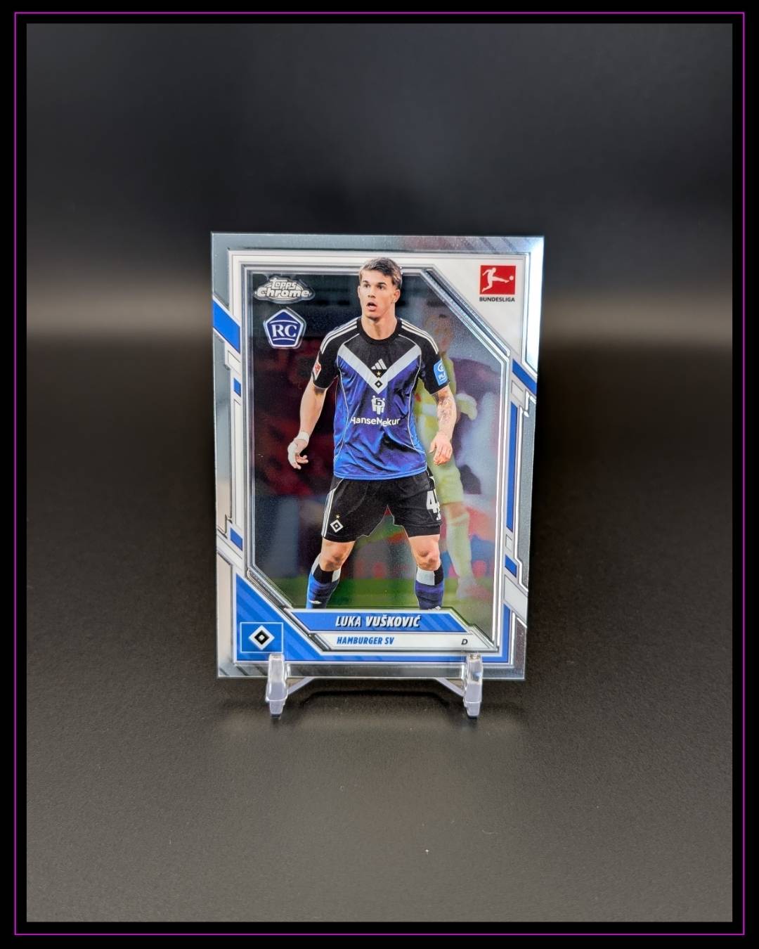 2025-26 Topps Chrome Bundesliga #35 Luka Vuskovic RC