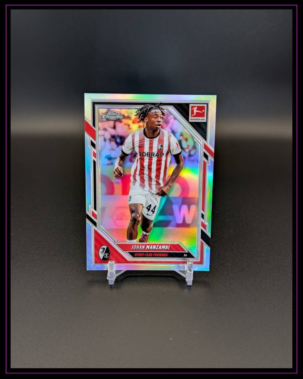 2025-26 Topps Chrome Bundesliga #31 Johan Manzambi Refractor