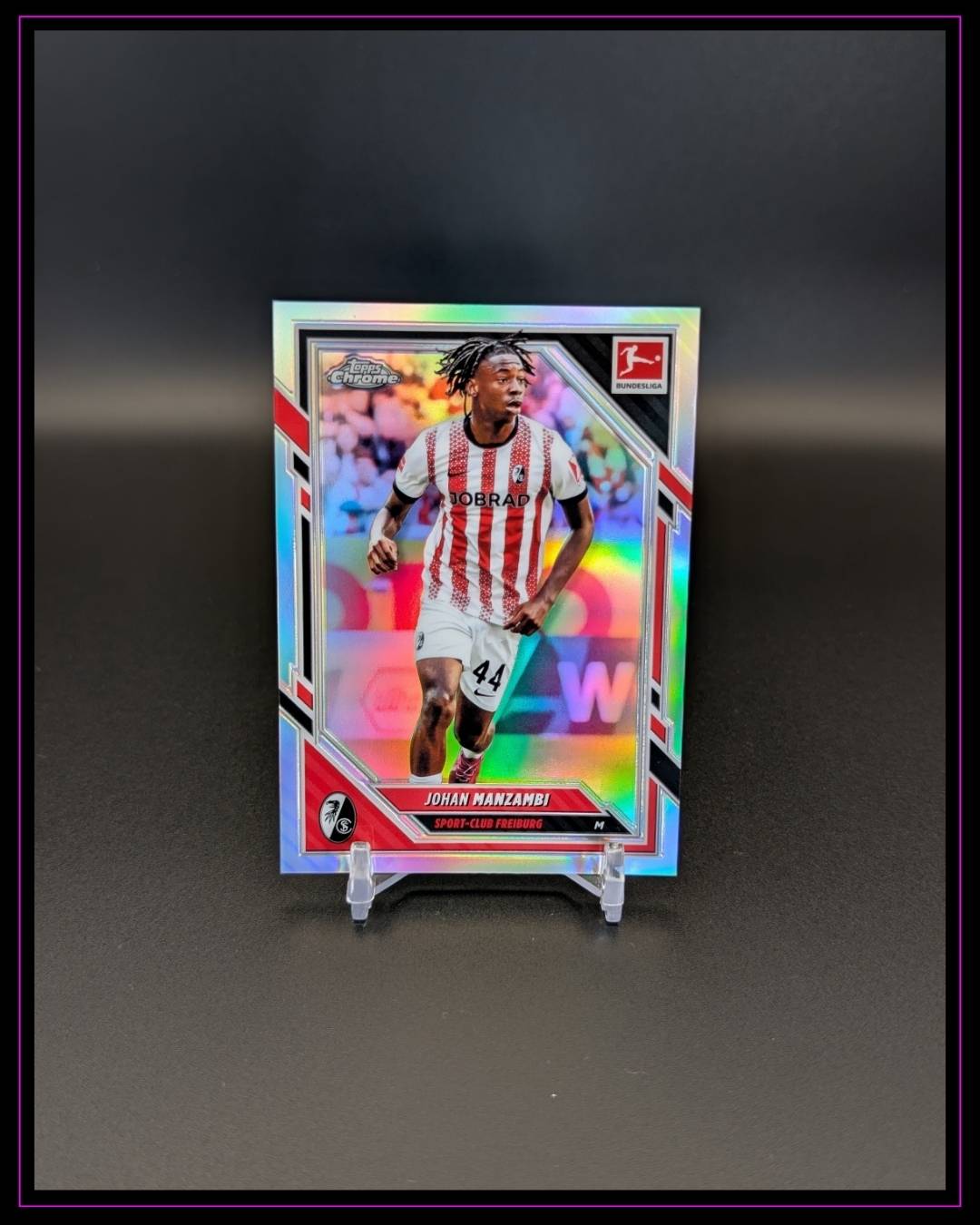 2025-26 Topps Chrome Bundesliga #31 Johan Manzambi Refractor