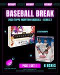 #53 Baseball Break P1G1 | Mixer Break 2025 Topps Chrome Inception + 2026 Topps Series 2